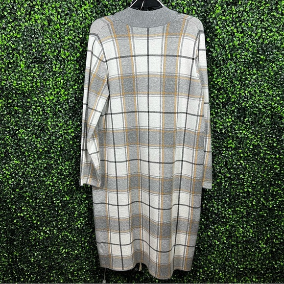MAX STUDIO | Plaid Cardigan - Picture 8 of 8